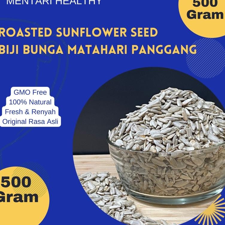 

New Recommended--Roasted Sunflower Seed 500Gr / Biji Bunga Matahari Panggang 500Gram