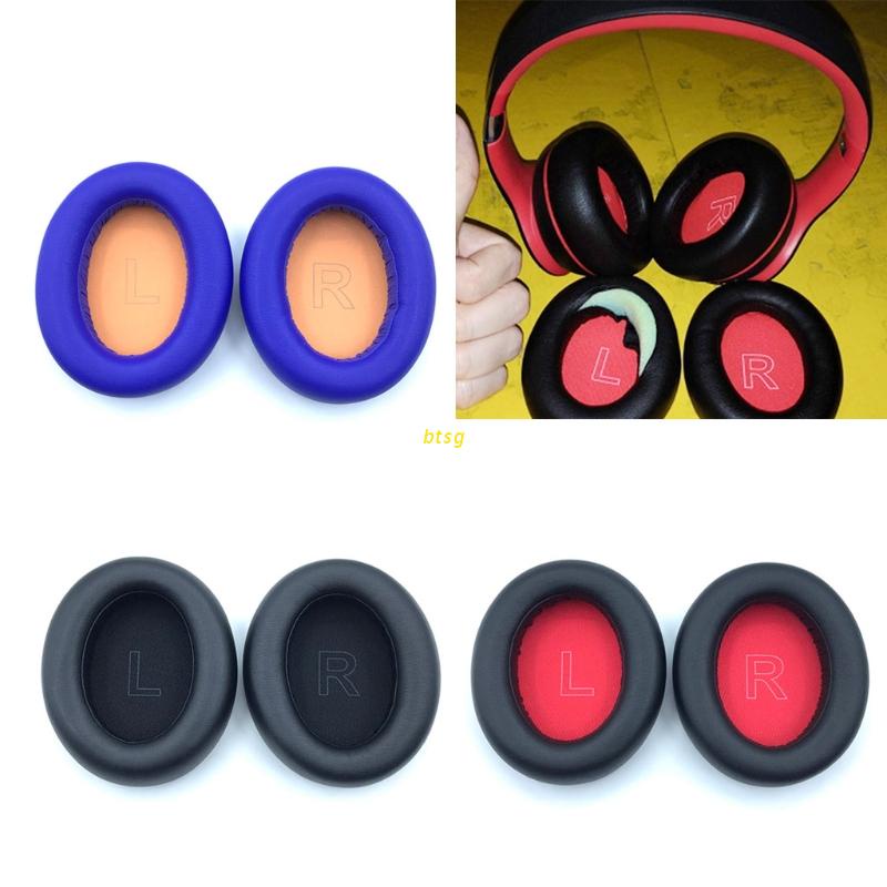 Btsg 2pcs Earpads Pengganti Bahan Memory Foam Untuk Anker-Soundcore Life Q10