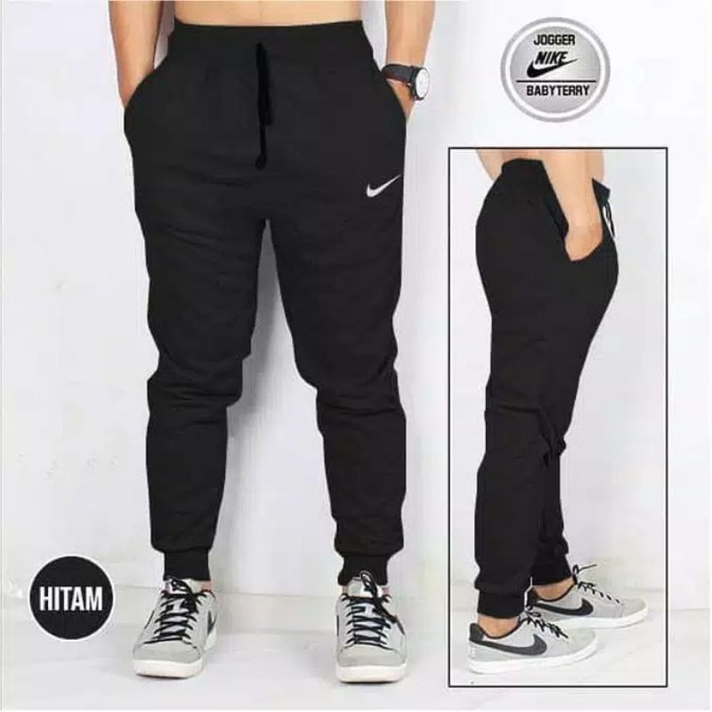 Celana Joger Panjang Sweatpants Training Size M -XXL NKE