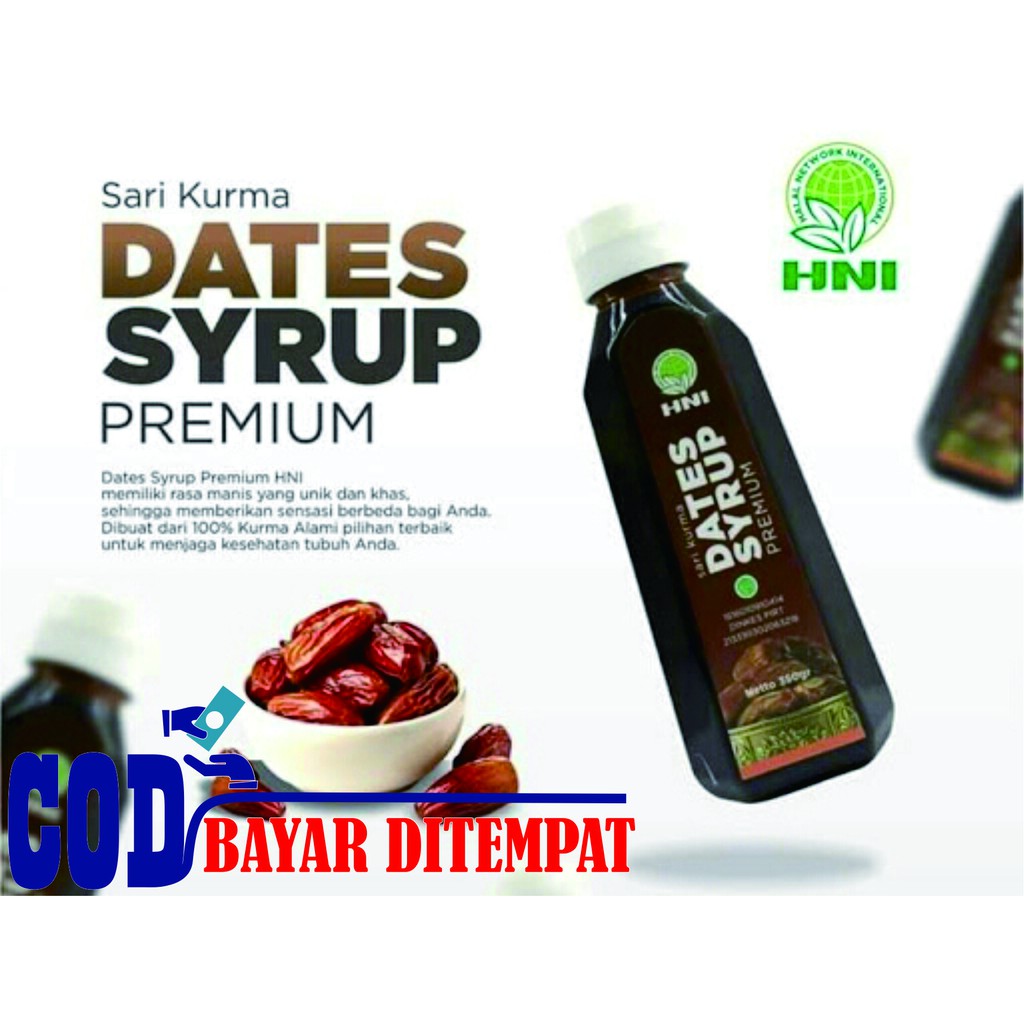 

DATES SYRUP PREMIUP original 100% HNI-HPAI HALAL POM TR sirup kurma asli