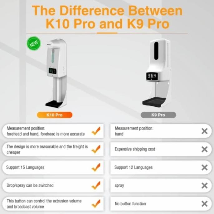 K9 pro upgrade k10 Pro Thermometer - K10 pro