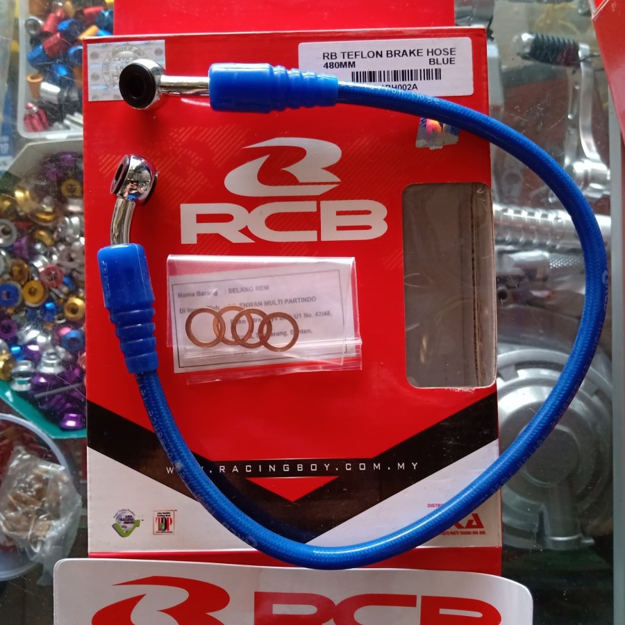 Brake Hose / Selang Rem Belakang RCB 480mm