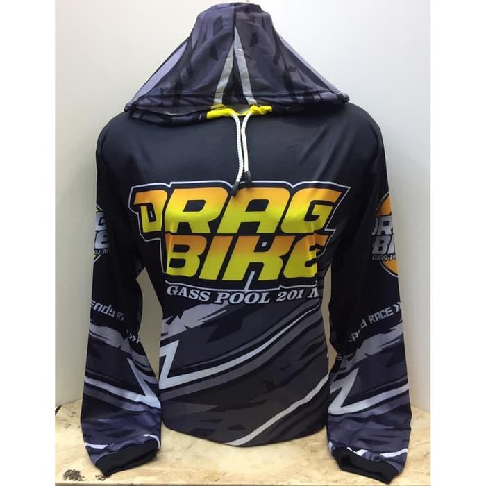 KAOS JERSEY BALAP MOTOR DRAG BIKE -JEMPER MOTOR DRAG BIKE BERTOPI a