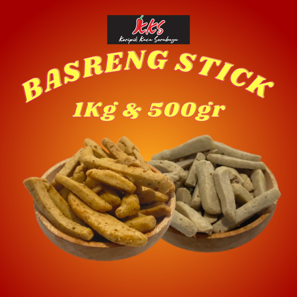 

Basreng stick daun jeruk 1KG & 500gr