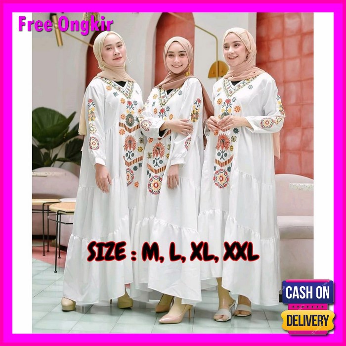 Diara Dress Gamis Wanita Remaja Dan Dewasa Termurah Model Terbaru 2021 Bisa Bayar Ditempat Cod Ramad