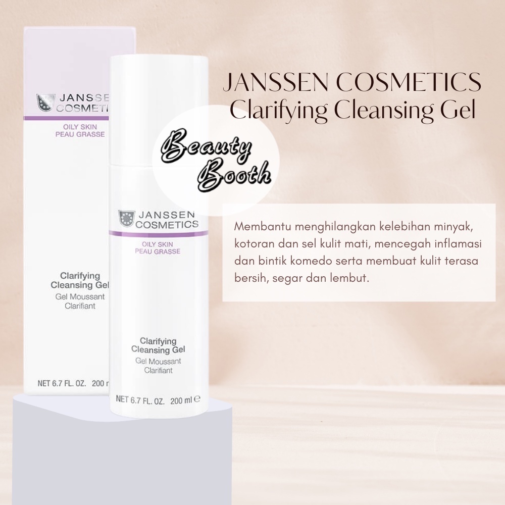 JANSSEN COSMETICS Purifying Cleansing Gel 200ml (Pembersih Kulit Berminyak)