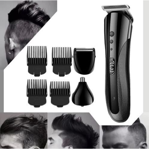 Kemei Hair Clipper KM-1407 Cukuran Rambut, Kumis, Jenggot, Bulu Hidung