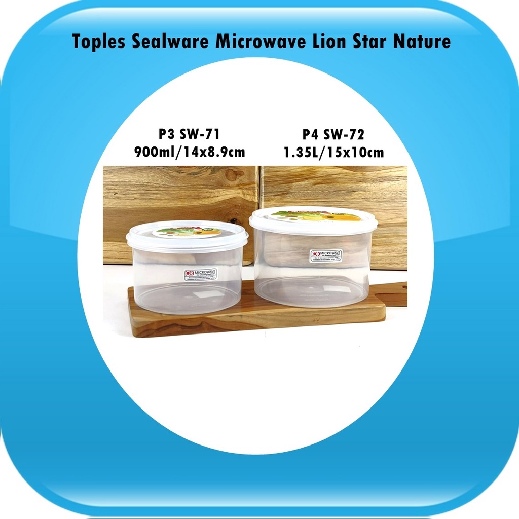 Toples Sealware Microwave Nature Lion Star SW-71 P3 900ml