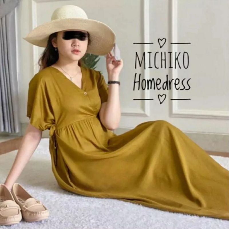 PROMO DASTER KIMONO | LONG POLOS TERBARU | DASTER RAYON POLOS | KANCING HIDUP | BUSUI | LD 120