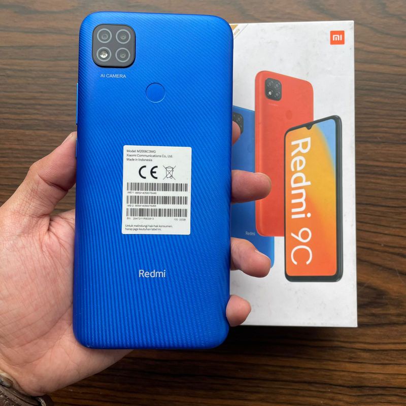 [Hp Second] redmi 9c 3/32 4/64 second Gift_Ponsel.id