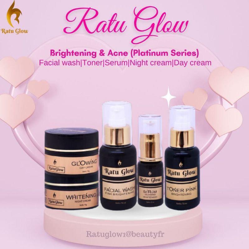 RATU GLOW PLATINUM ( PAKET BRIGHTENING & PAKET ACNE)