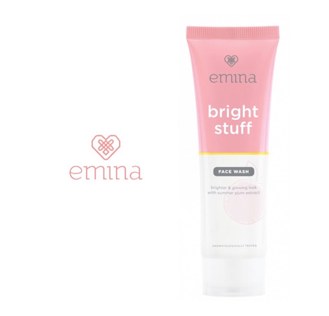 Emina Bright Stuff Face Wash 50ml &amp; 100ml