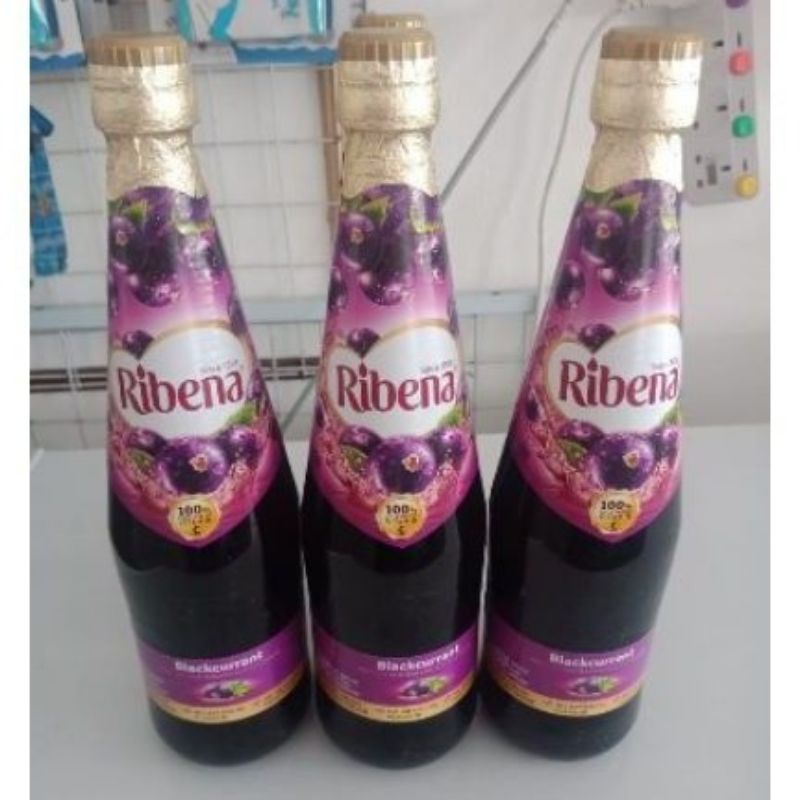 sirup ribena impor singapore berat 1liter