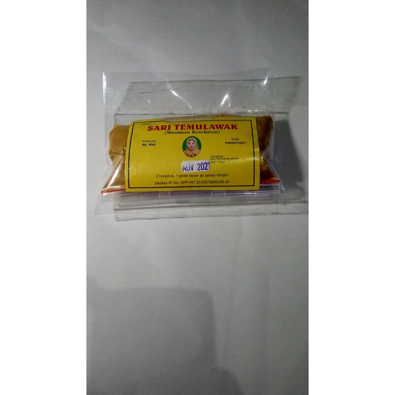 

Temulawak Minuman Herbal "Ny Wati" isi 5 sachet