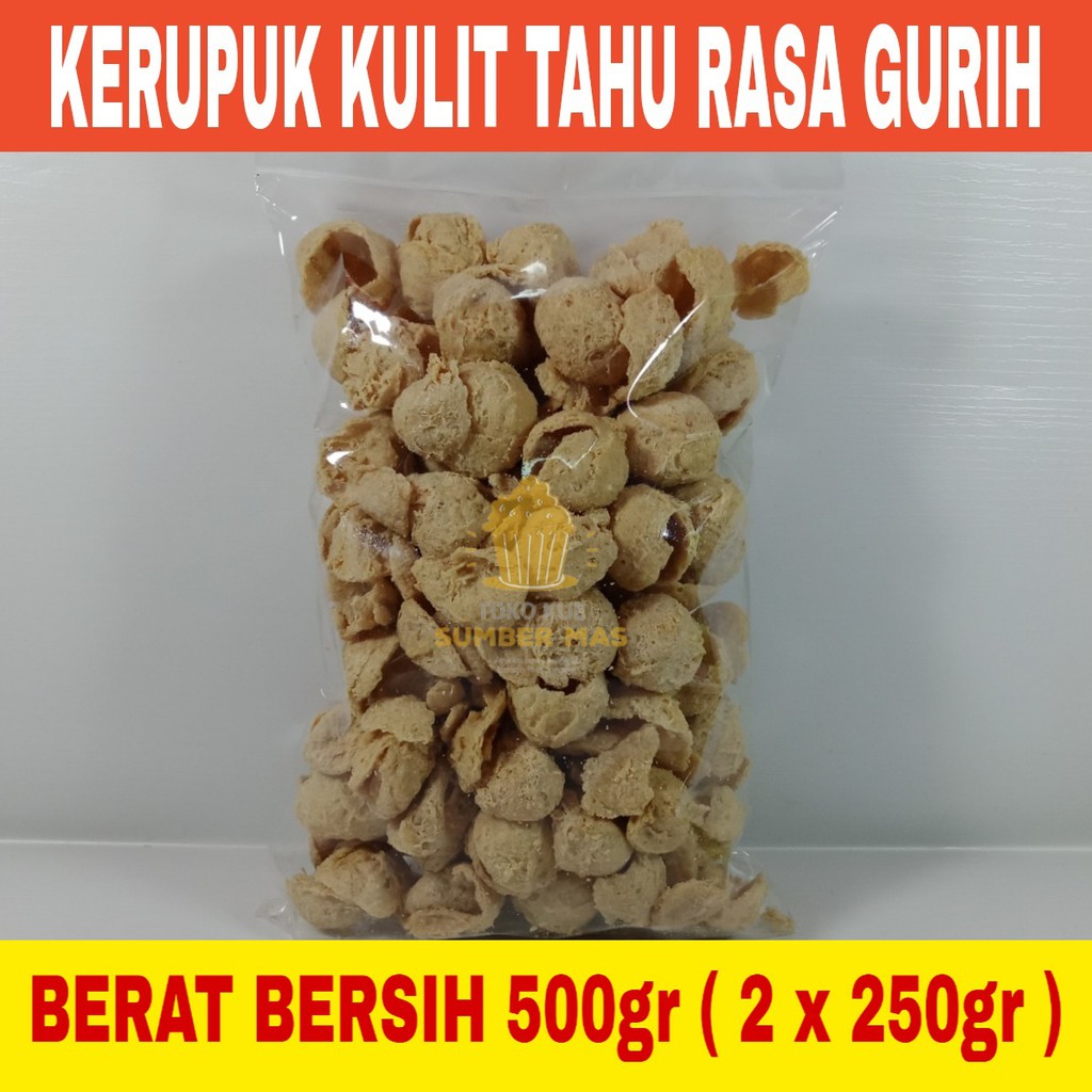 KERIPIK / TAHU BULAT / KULIT TAHU BULAT CAMILAN KILOAN 500 GR