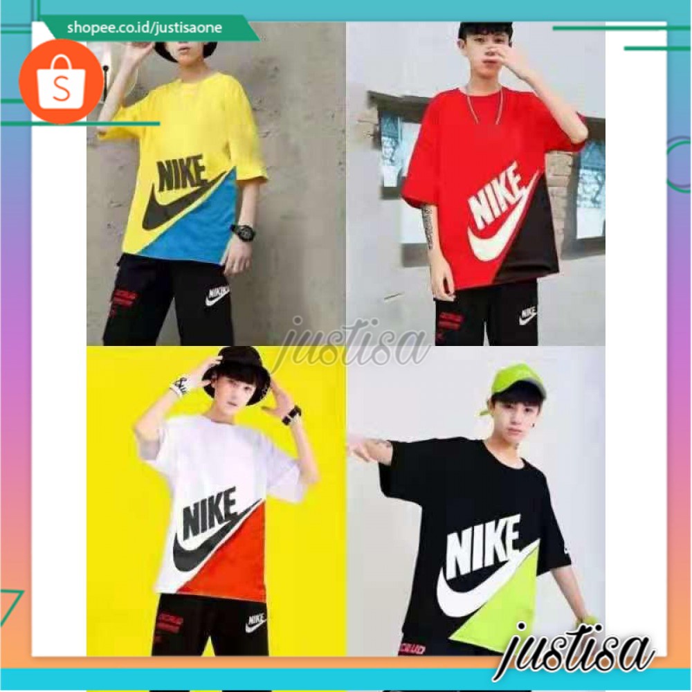 Promo !! One set anak cowok cool  - LS setelan nike next colour uk 7 th