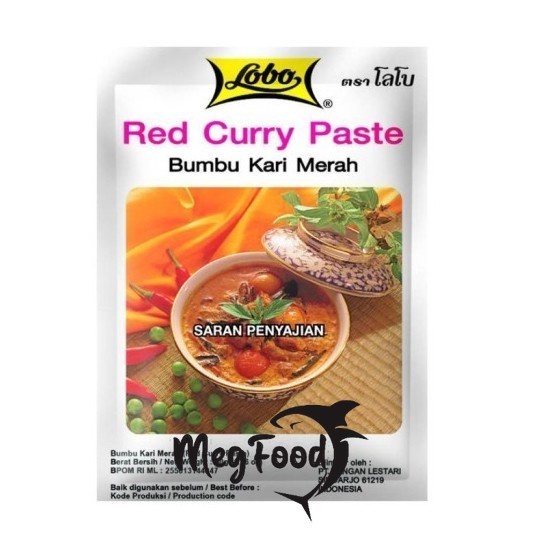 

Lobo Red Curry Paste / Bumbu Kari Merah Instan - 50 Gram