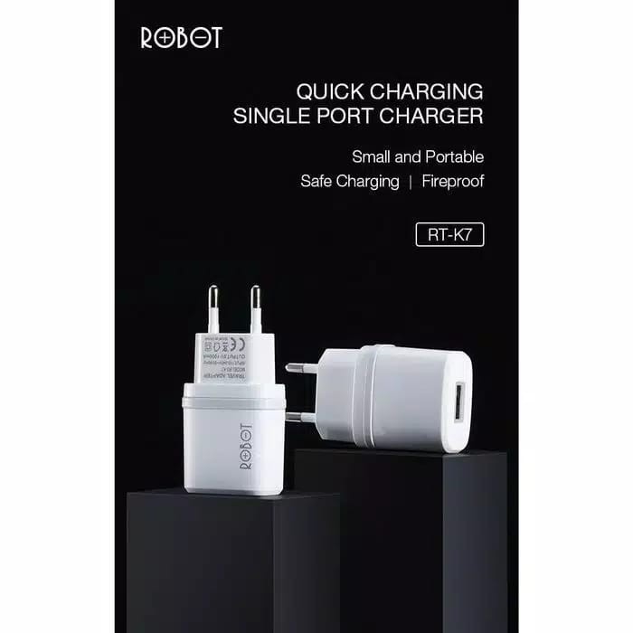 A*    Robot RT-K7 Adaptor Power Charger 5V/1A With Cable Micro USB