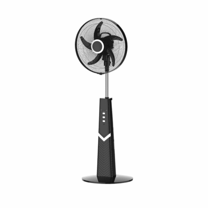 krisbow kipas angin lantai rechargeable 16 inch_emergency standing fan