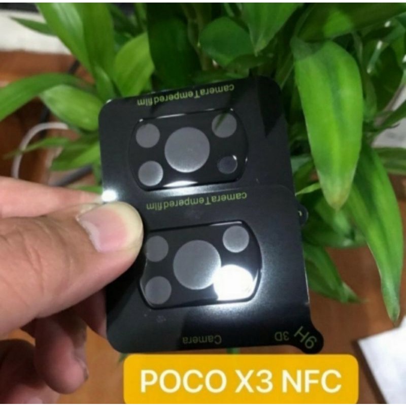 Xiaomi Poco X3 NFC X3 PRO premium anti gores kamera tempered glass camera 3D Round EDGE