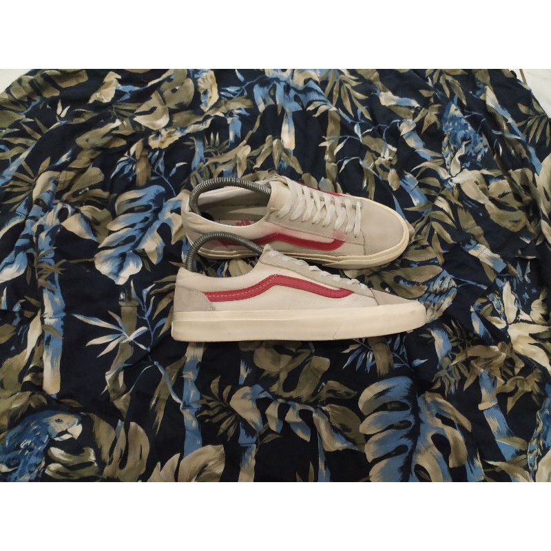 Vans Oldskool Style 36 Marshmallow Jolly Green Second Original