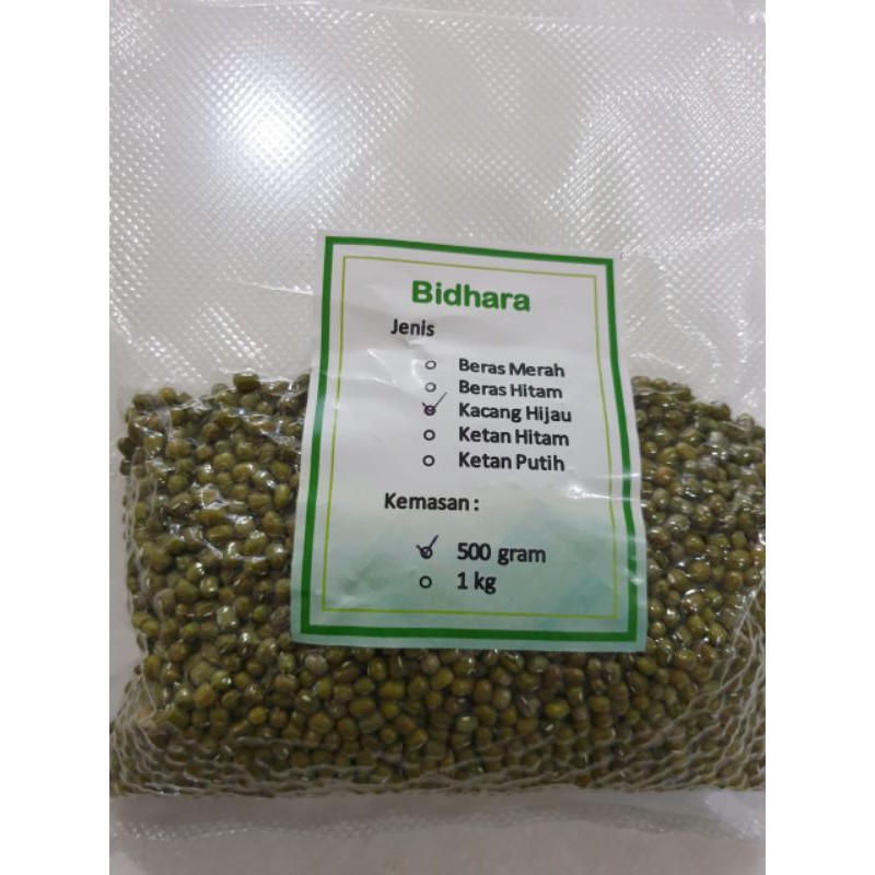 

kacang hijau organik pilihan 500gram