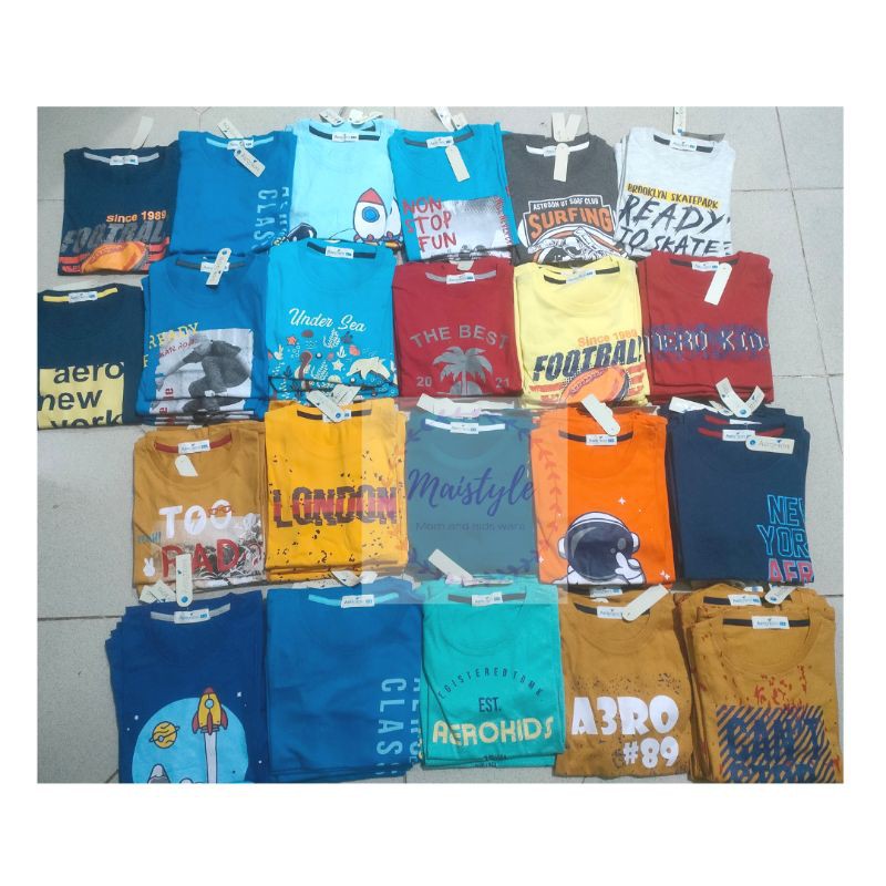 Kaos Anak Laki-laki Aero Boys Original