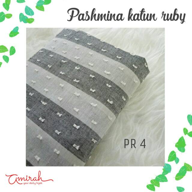 PASHMINA PASTEL KATUN RUBIAH