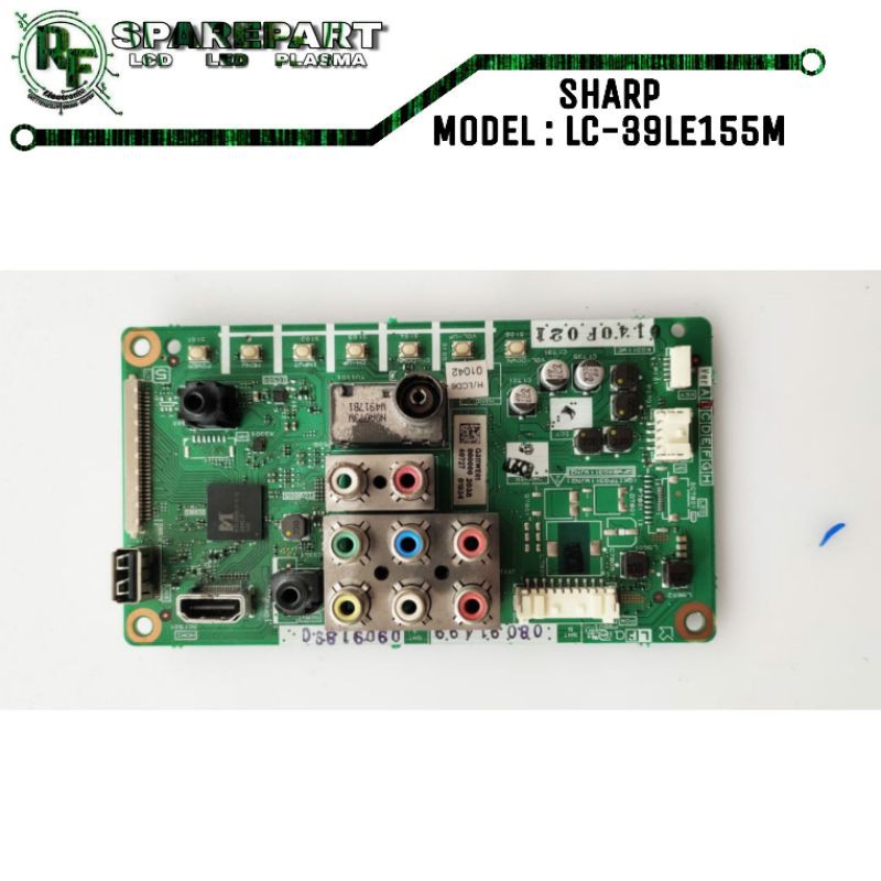 MB TV LED SHARP LC-39LE155M Mainboard tv led sharp lc 39le155 m