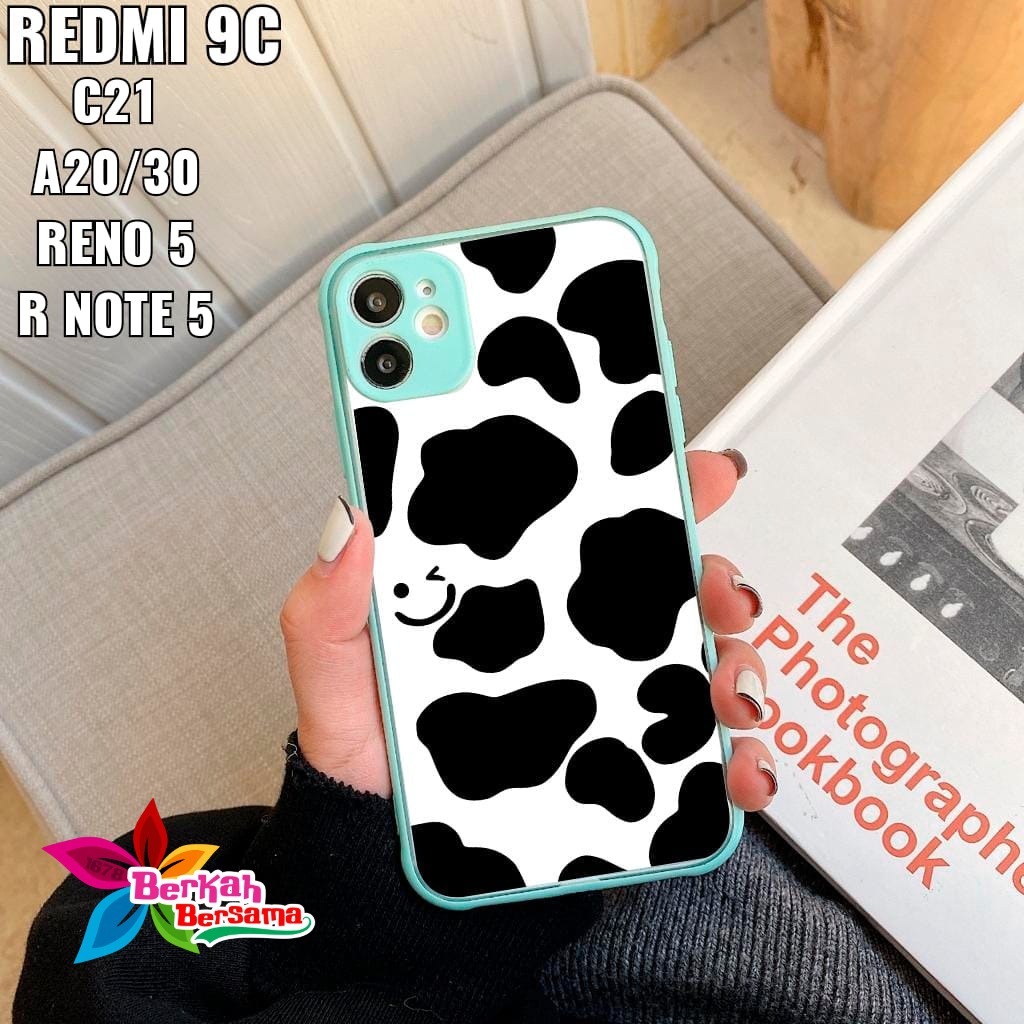 SS092 LEOPARD PATTERN CASE OPPO F11 A36 A76 A96 A55 A31 A8  A1K A3S A5S A7 A12 A11K F1S A59 F5 YOUTH F7 RENO 4F 4 5 6 7 7Z BB6297