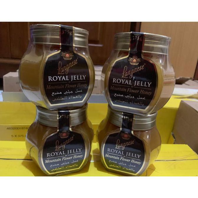 

Langnese Royal Jelly Mountain Flower Honey 375Gr Madu Import Asli Heraproject456