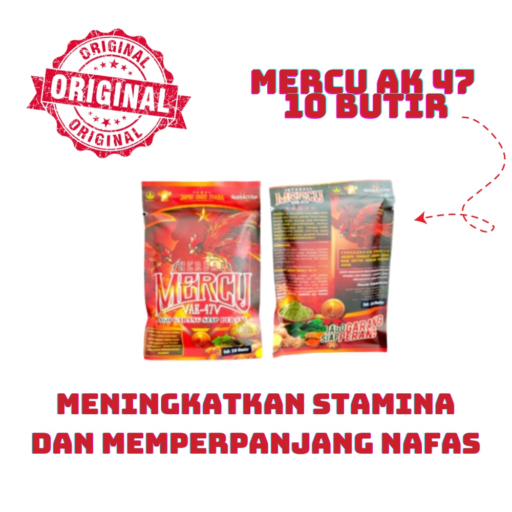 Jamu ayam HERBAL MERCU AK - 47 -- performa meningkat