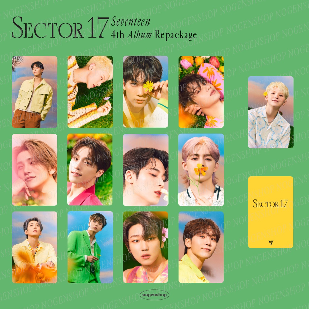 PHOTOCARD SVT SEVENTEEN SECTOR 17