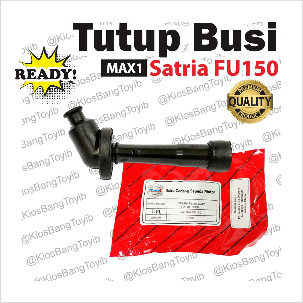 Tutup/Cop Busi Suzuki Satria FU 150 &quot;𝐌𝐀𝐗𝟏&quot;