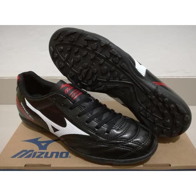 FUTSAL SHOES ORIGINAL GRADE SEPATU FUTSAL MIZUNO MONARCIDA BLACK - TURF KUALITAS PREMIUM