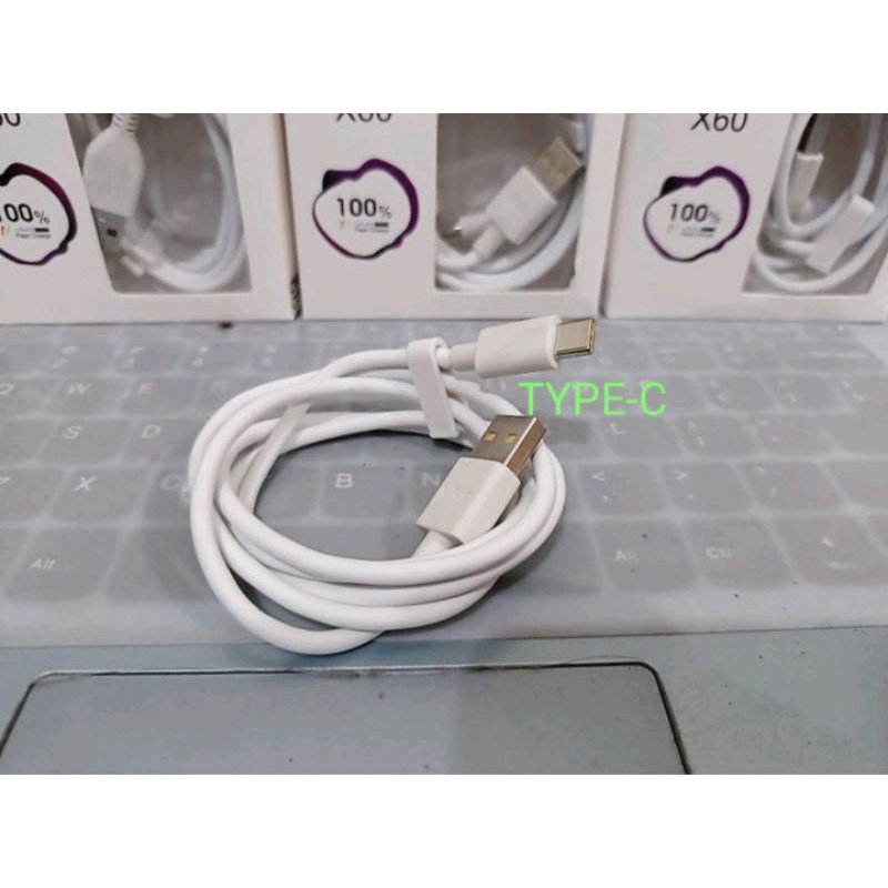 Kabel Data Vivo X60 Micro usb dan type-c Kabel Vivo X60 Fast charging