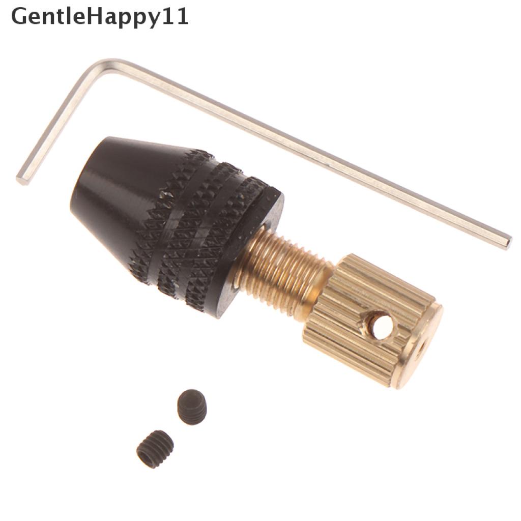 Gentlehappy Adapter Chuck Bor Elektrik Motor Mikro Hex 0.5-3.2mm