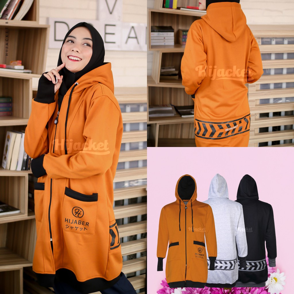 Jacket Hijacket Yukata I Jaket Hijaber I Hijaket Original I Jaket Muslimah-4