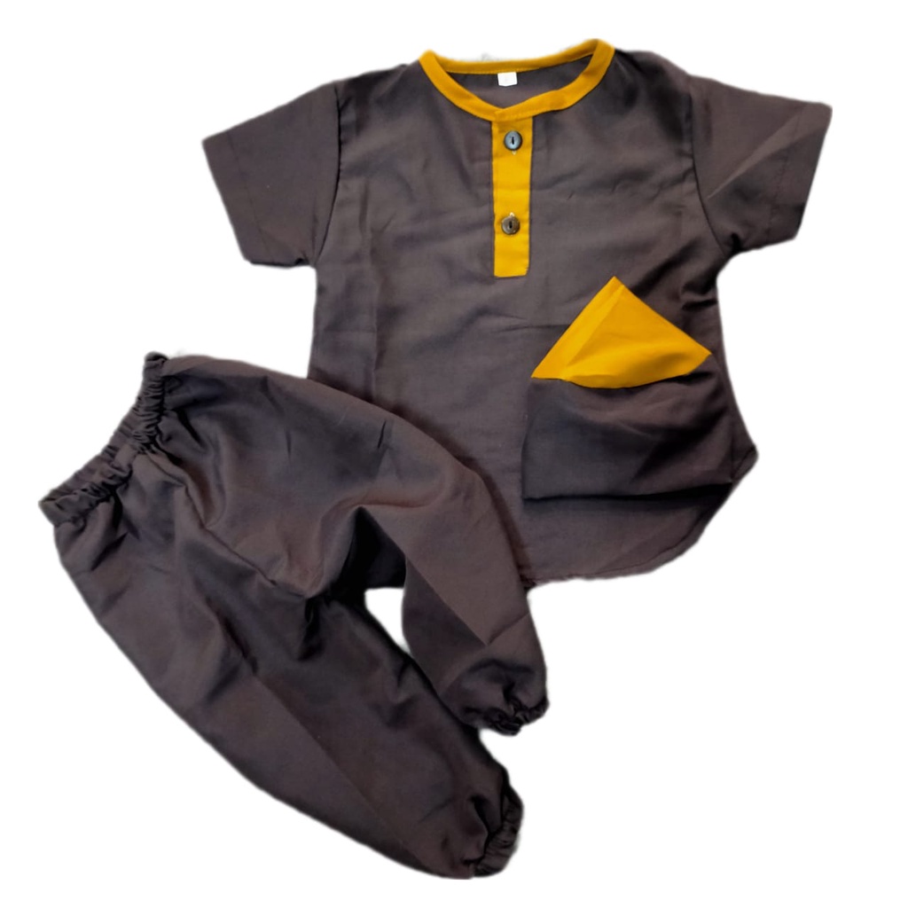 Baju Muslim Anak Laki-Laki / Koko Anak Balita 0 1 2 3 4 Tahun ini