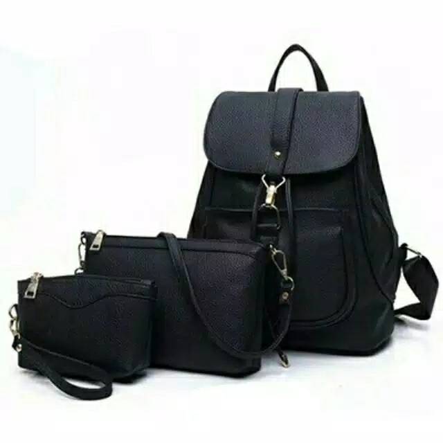 NEW ARRIVAL Tas ransel 3in1 berbahan kulit cocok digunakan oleh siapa saja