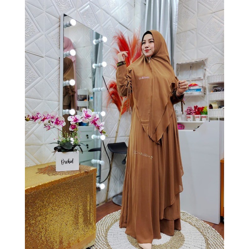 THANCY set khimar polos by yodizein