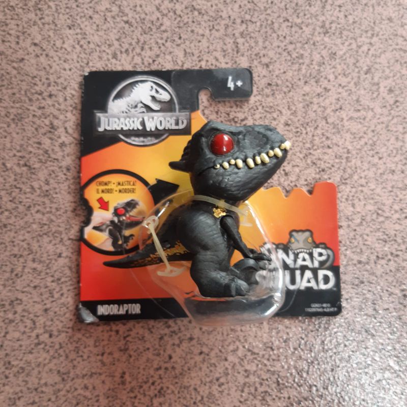 Snap Squad Super Rare Item Indoraptor Hitam Black wave 1