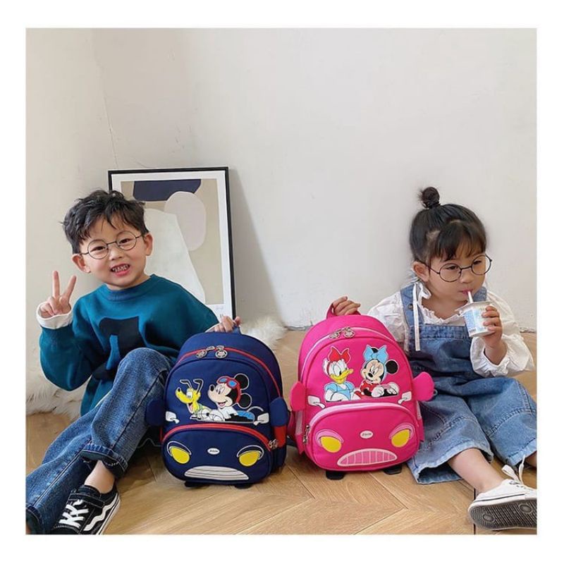 Tas Ransel Sekolah Anak Tk Dan Paud Mikymouse Ada 4 Pilihan Warna Menarik