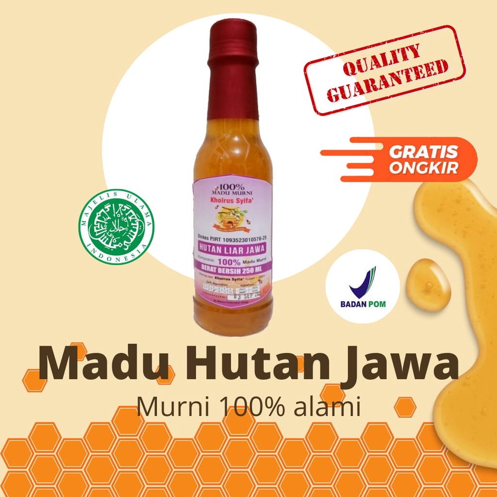 

ORIGINAL!!! Penurun kolesterol Madu Hutan Liar Herbal Istana