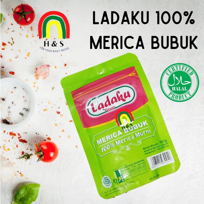 Ladaku Merica Bubuk 100 gram / Lada Bubuk / Merica Bubuk