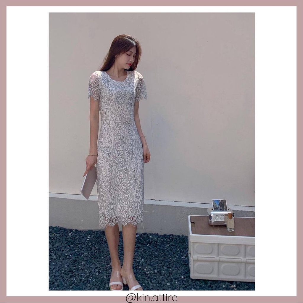 Dress brocade import FG 0167