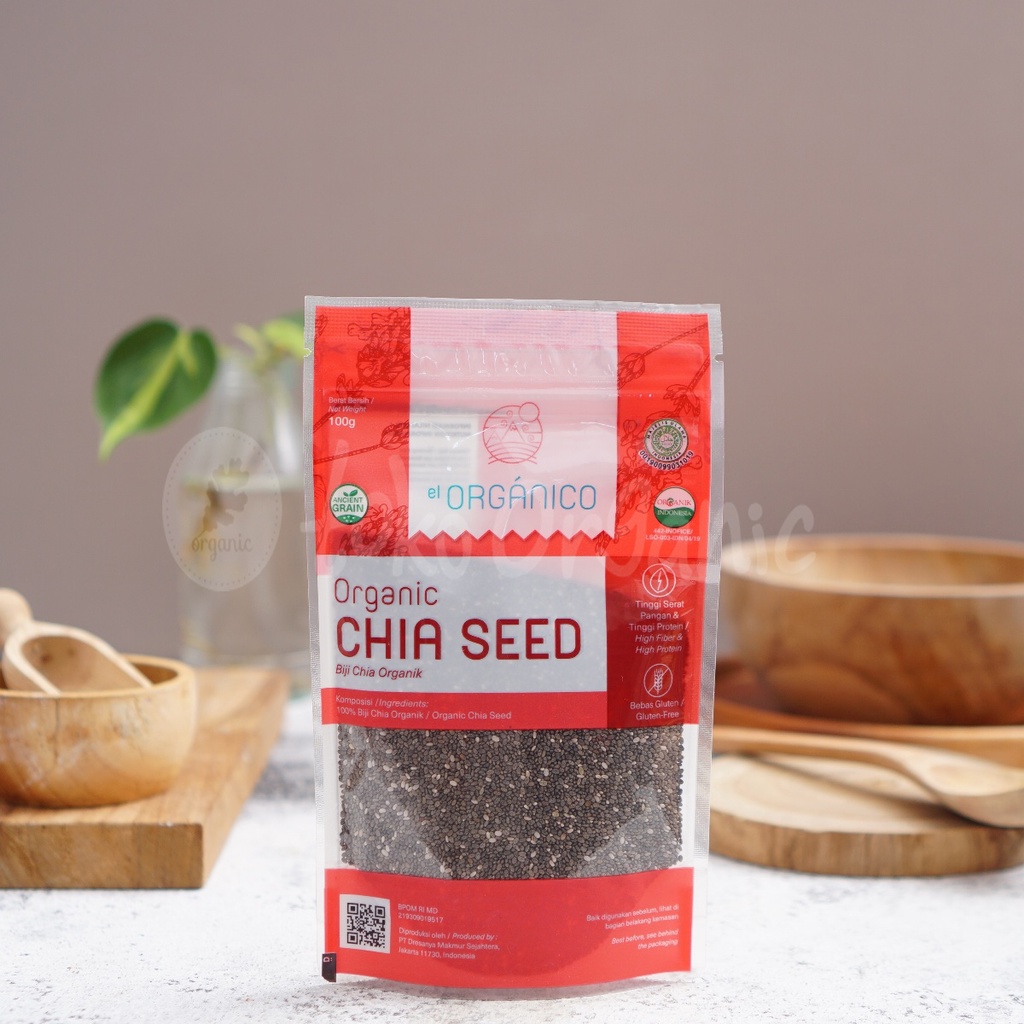 

Organic Chia seed 100gr - El Organico