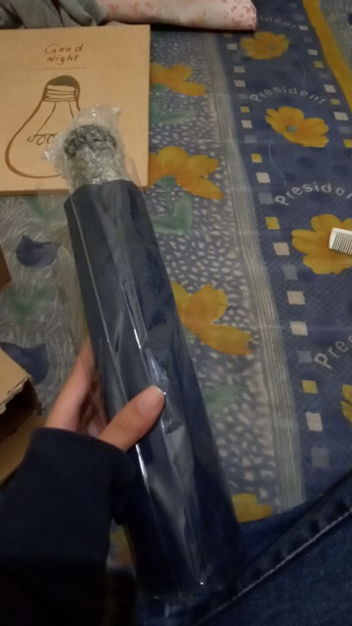 Payung Lipat Otomatis Motif Bunga Daisy Untuk Pria Dan Wanita