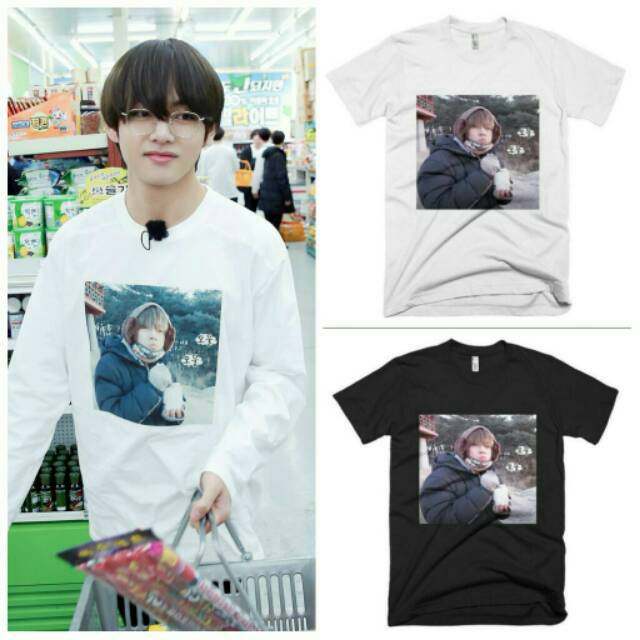 KAOS RUN BTS V BTS T-SHIRT T-SHIRT KPOP KAOS BTS TAEHYUNG KAOS CUSTOM JUNGKOOK JIMIN SUGA J-HOPE JIN