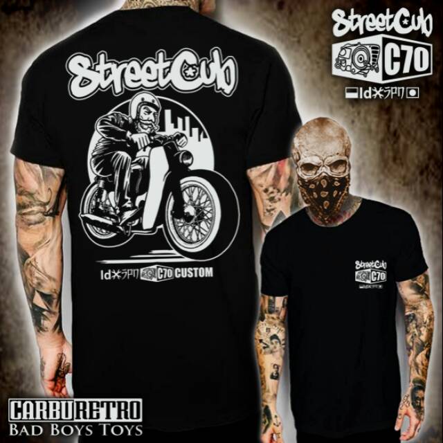 Kaos Motor Baju Motor StreetCub